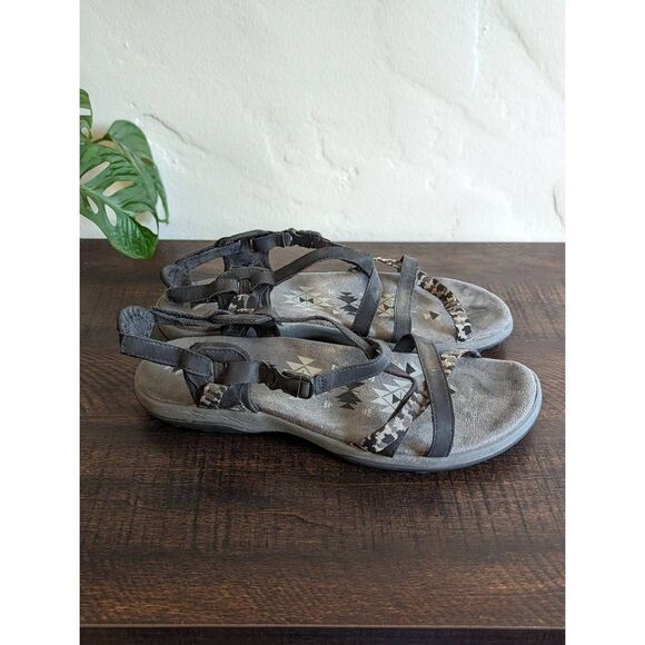 Skechers Reggae Slim Staycation Strappy Sport Sandals - Picture 1 of 5